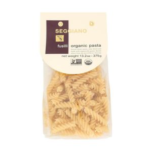 SEGGIANO Organic Fusilli Pasta, 13.2 OZ