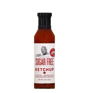 G Hughes Sugar Free Ketchup, 13 oz, Set of 3