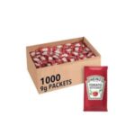 Heinz Ketchup Single Serve Packets (9g Packets, Pack of 1000)