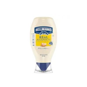 Hellmann's Real Mayonnaise Real Mayo Squeeze Bottle For a Rich Creamy Condiment Gluten Free, Made With Cage-Free Eggs 20 oz