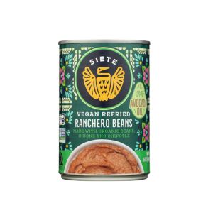 Siete Beans Refried Ranchero 16 OZ